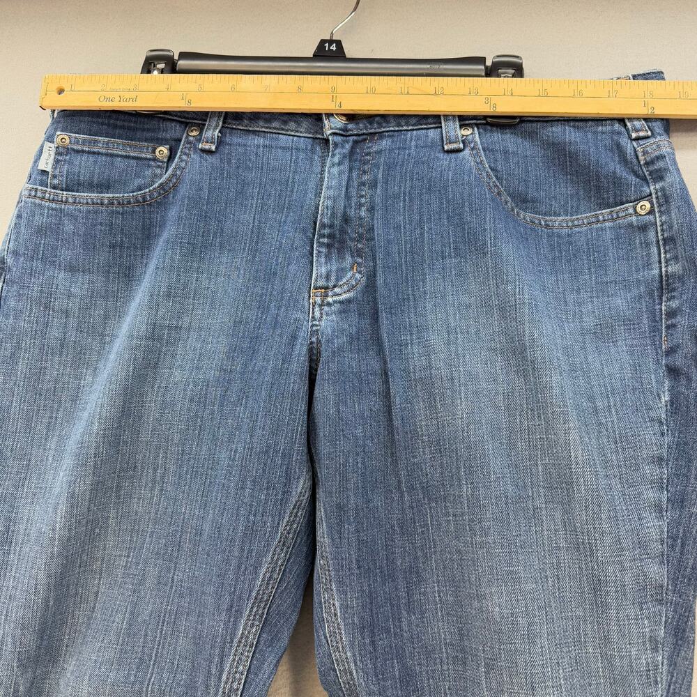 Carhartt Jeans Women's 14x30 Blue Curvy Fit Straight Leg Western Work Wear - Picture 9 of 13